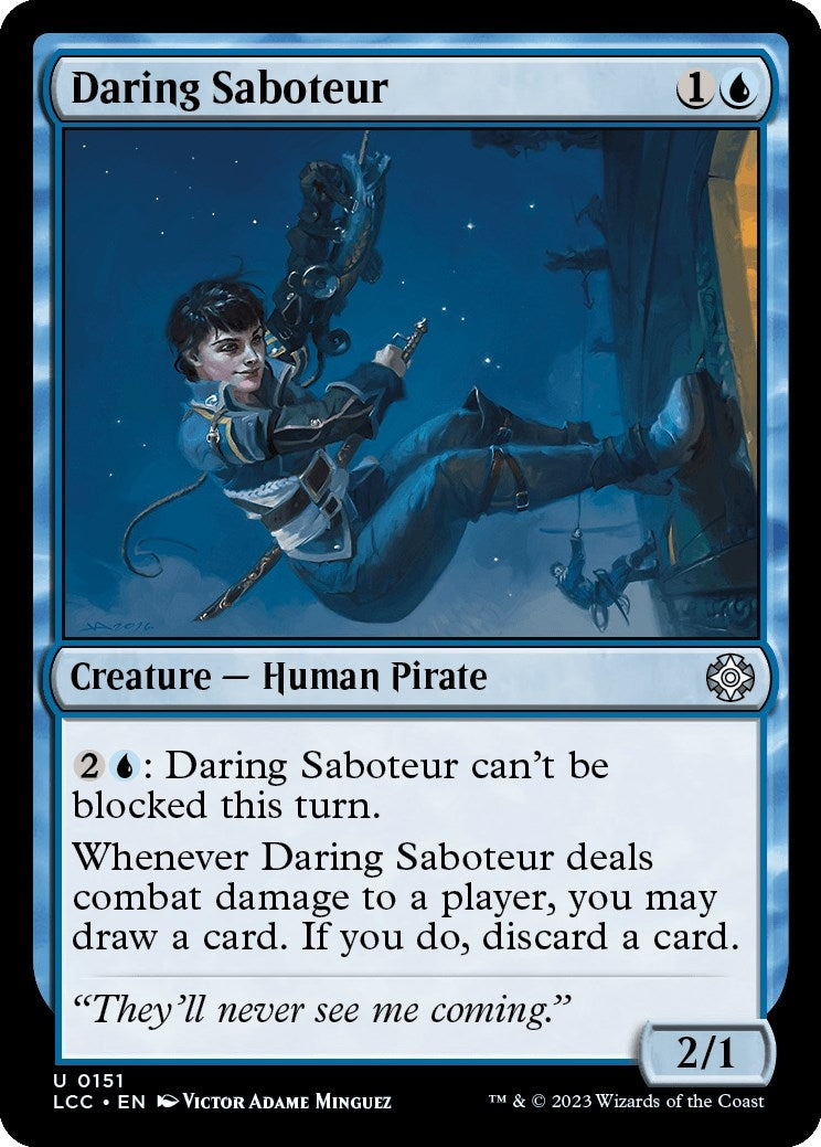 Image for Daring Saboteur (151) (LCC) - Magic: The Gathering