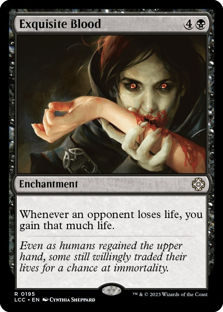 Image for Exquisite Blood (195) (LCC) - Magic: The Gathering