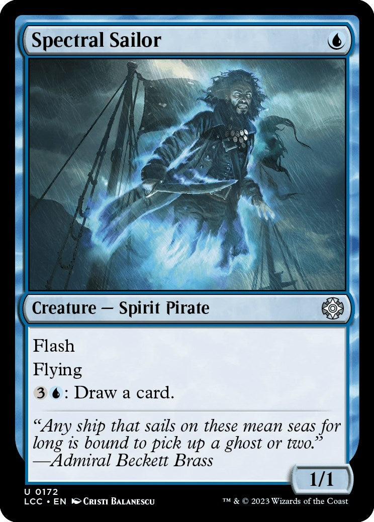 Image for Spectral Sailor (172) (LCC) - Magic: The Gathering