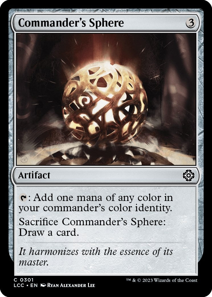 Image for Commander's Sphere (301) (LCC) - Magic: The Gathering