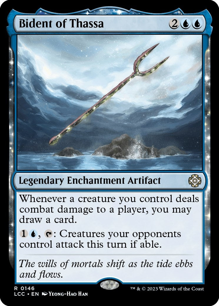 Image for Bident of Thassa (146) (LCC) - Magic: The Gathering