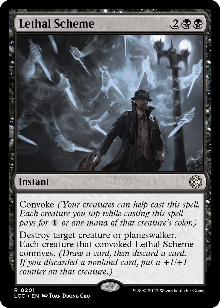 Image for Lethal Scheme (201) (LCC) - Magic: The Gathering