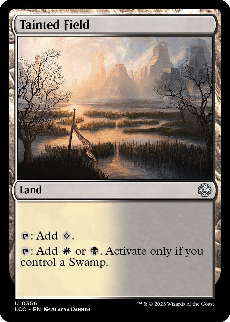Image for Tainted Field (356) (LCC) - Magic: The Gathering