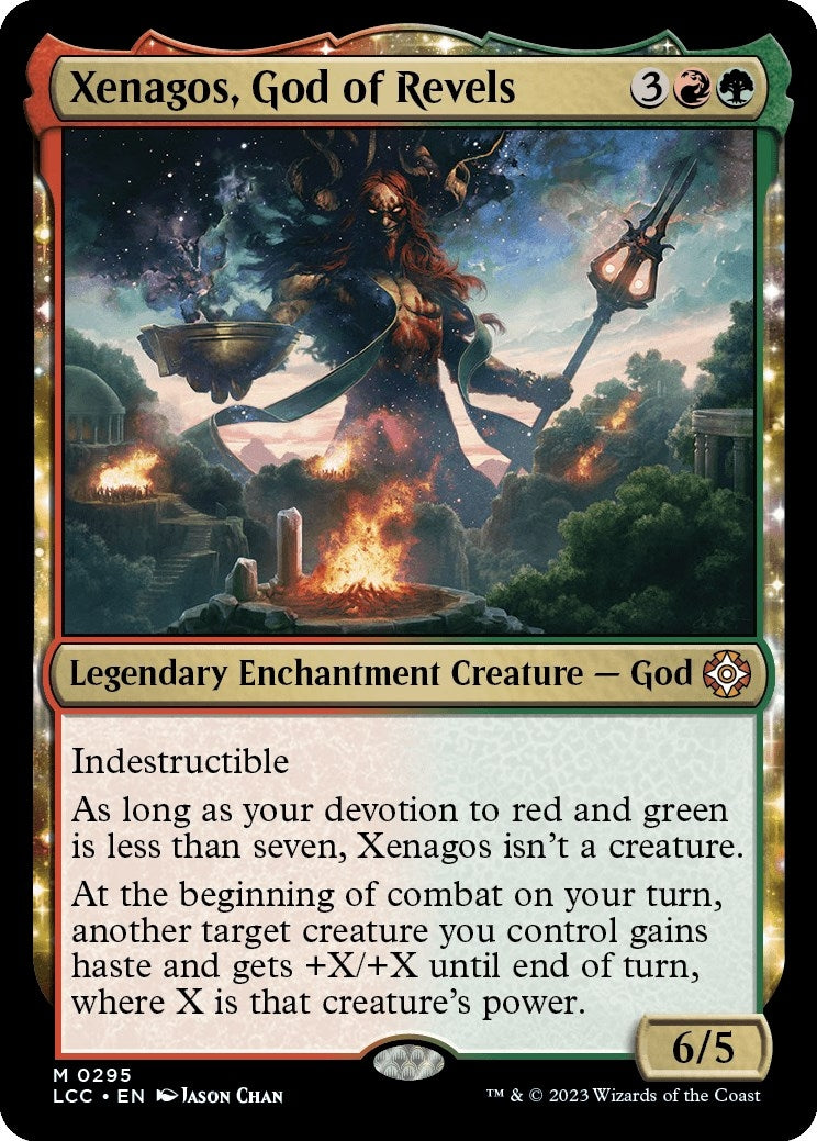 Image for Xenagos, God of Revels (295) (LCC) - Magic: The Gathering