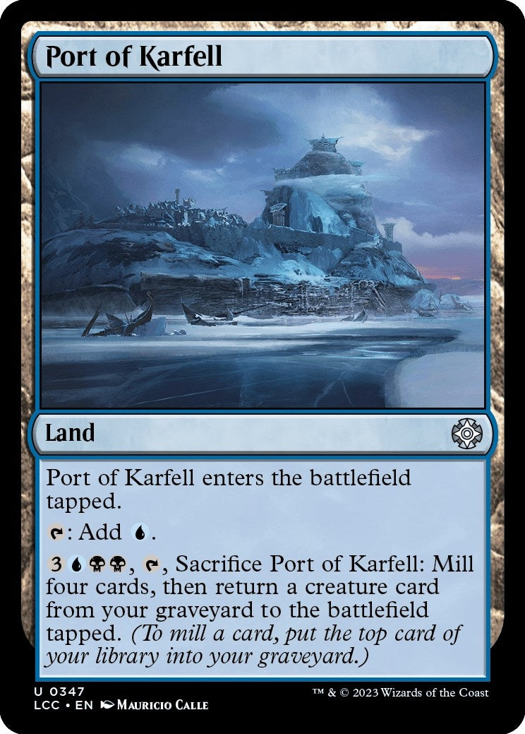 Image for Port of Karfell (347) (LCC) - Magic: The Gathering