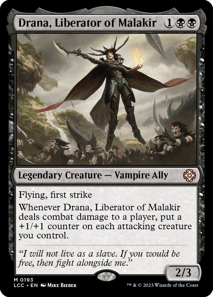 Image for Drana, Liberator of Malakir (193) (LCC) - Magic: The Gathering