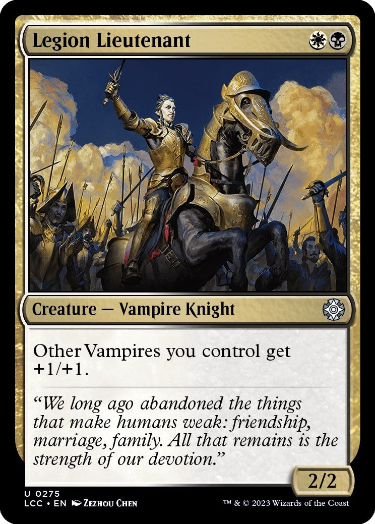 Image for Legion Lieutenant (275) (LCC) - Magic: The Gathering