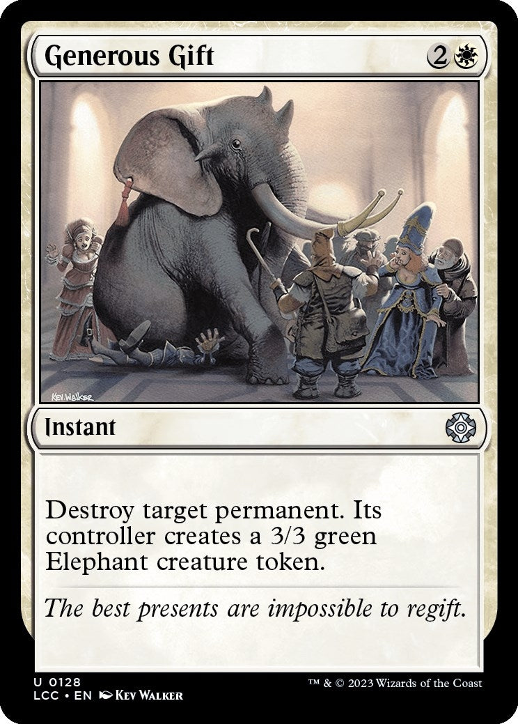 Image for Generous Gift (128) (LCC) - Magic: The Gathering