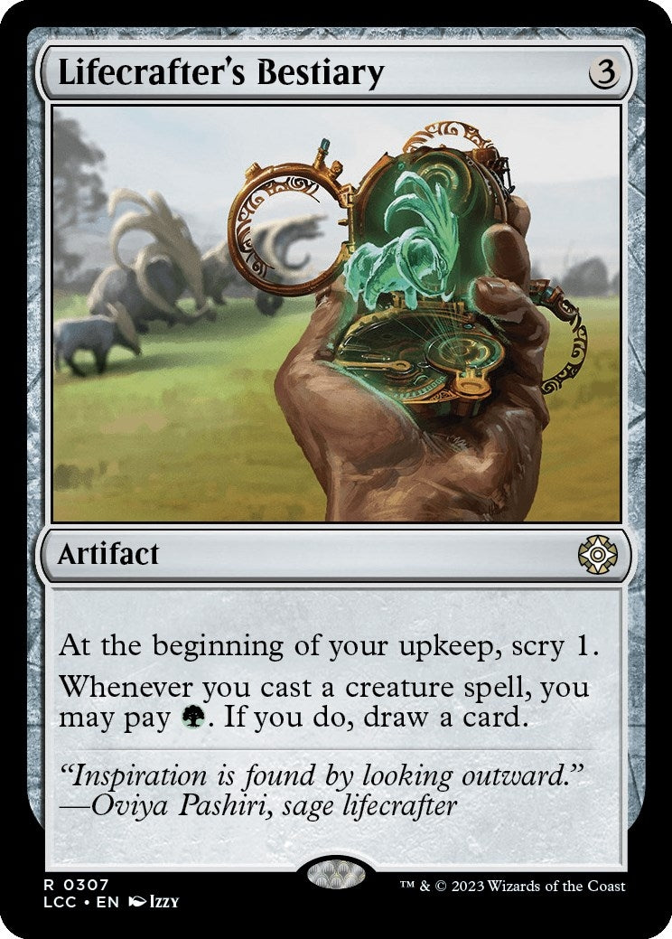 Image for Lifecrafter's Bestiary (307) (LCC) - Magic: The Gathering