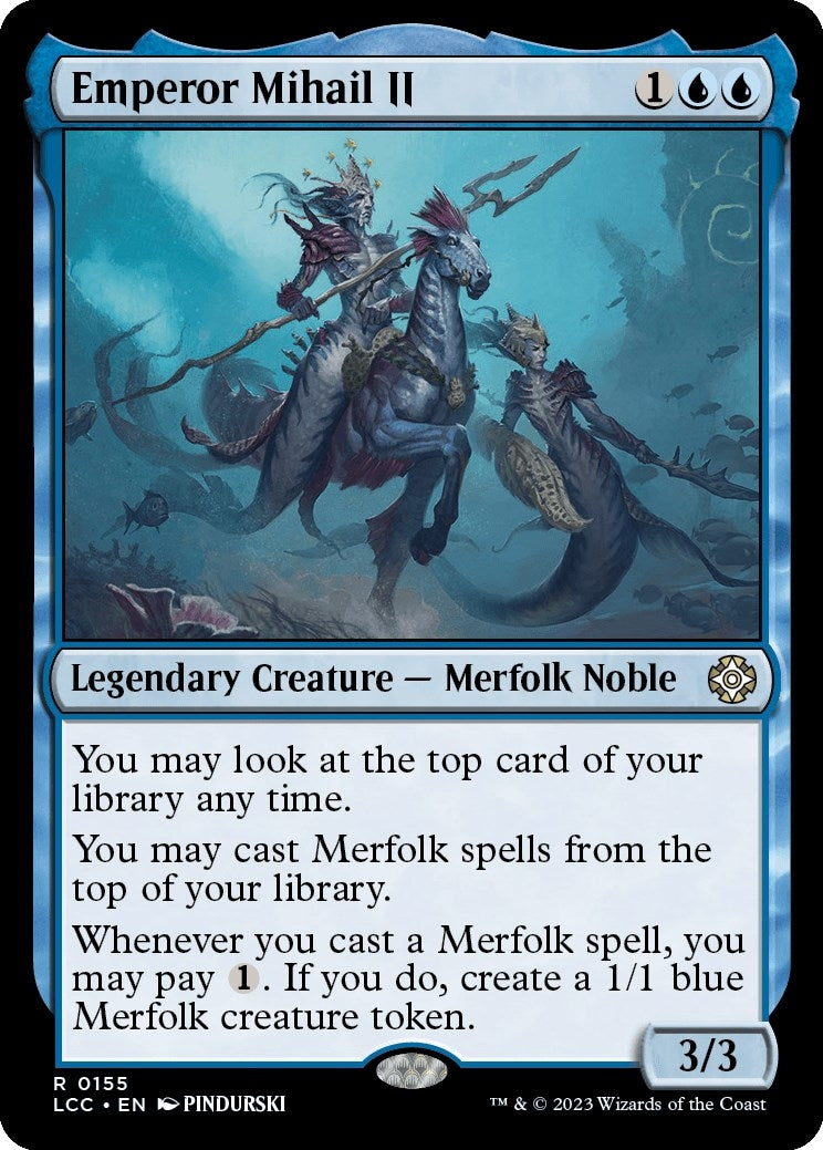 Image for Emperor Mihail II (155) (LCC) - Magic: The Gathering