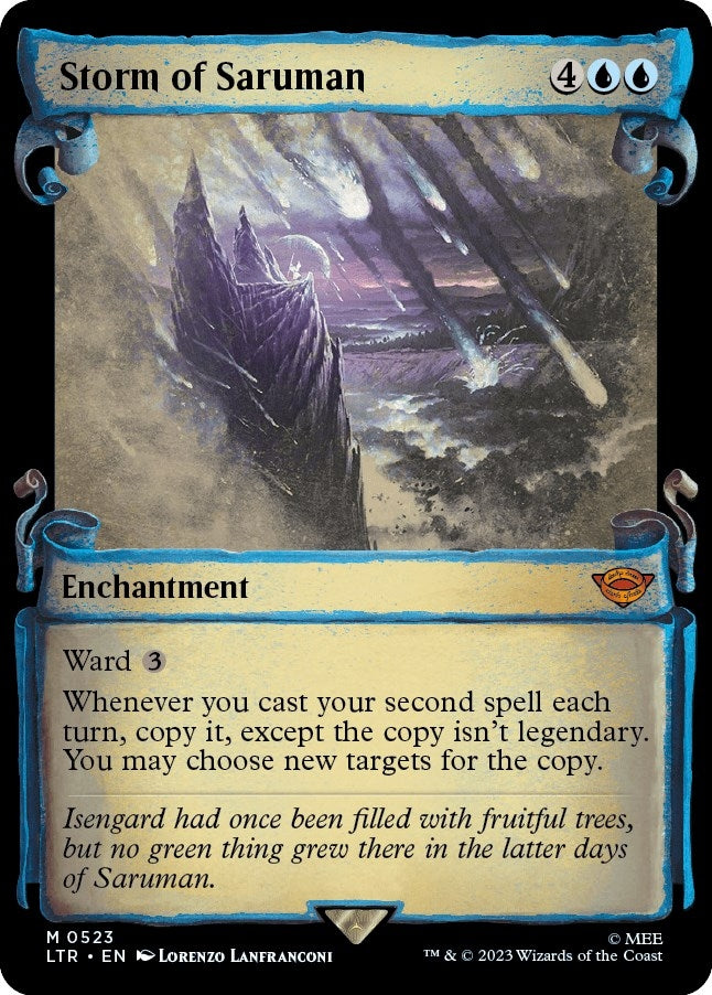 Image for Storm of Saruman (Showcase Scrolls) (523) (LTR) - Magic: The Gathering
