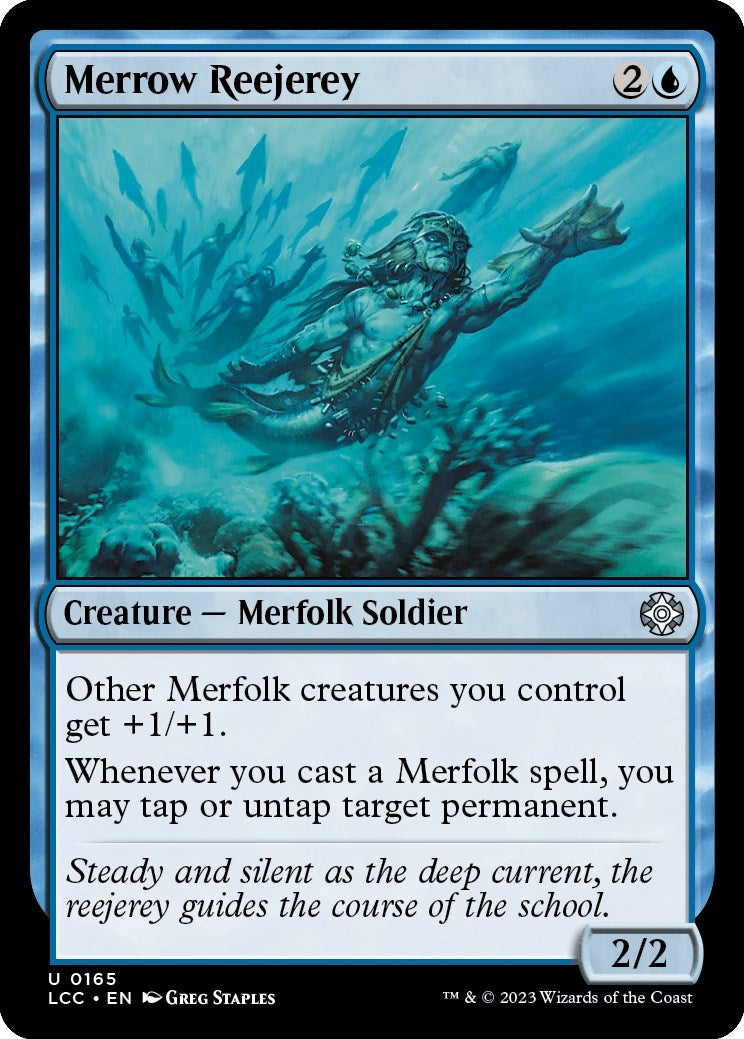 Image for Merrow Reejerey (165) (LCC) - Magic: The Gathering