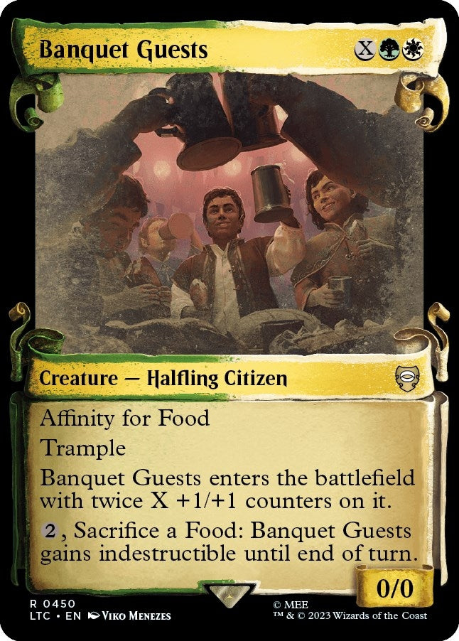Image for Banquet Guests (Showcase Scrolls) (450) (LTC) - Magic: The Gathering