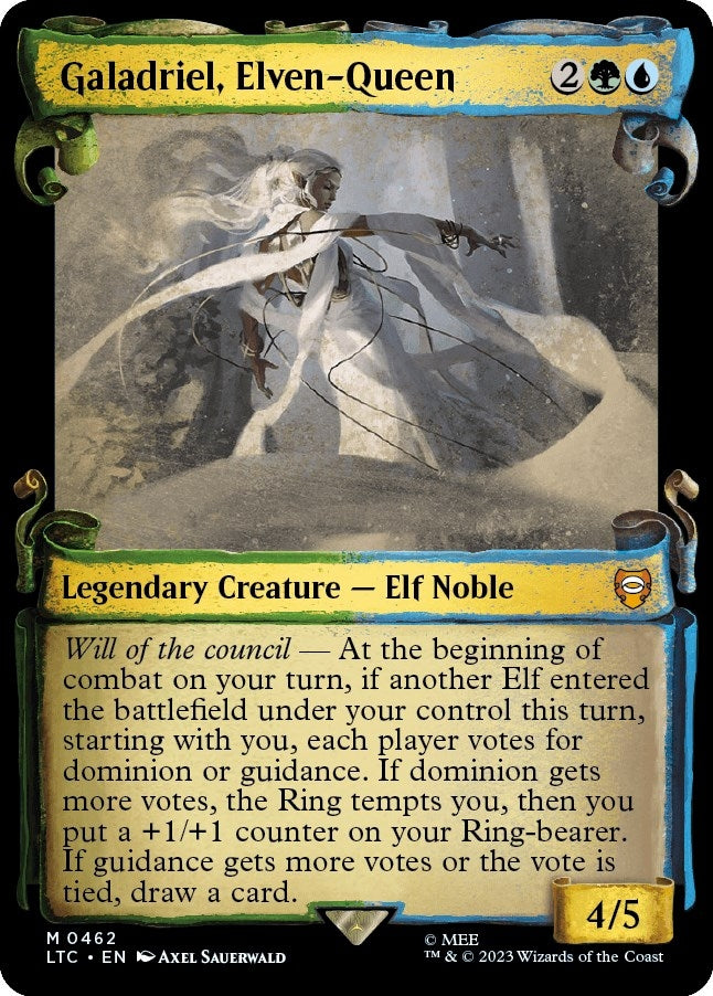 Image for Galadriel, Elven-Queen (Showcase Scrolls) (462) (LTC) - Magic: The Gathering