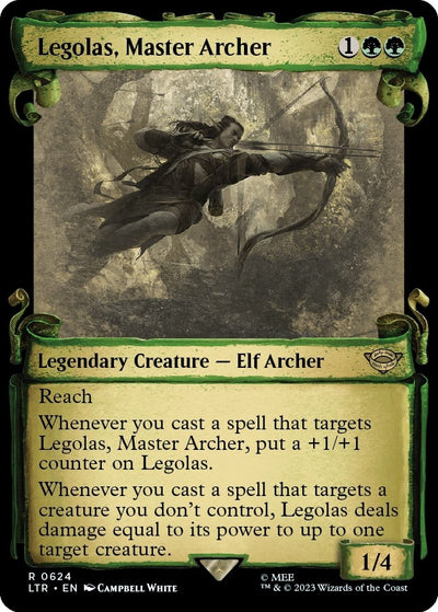 Legolas, Master Archer (Showcase Scrolls) (624) (LTR)