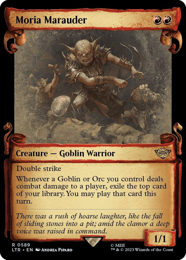 Image for Moria Marauder (Showcase Scrolls) (589) (LTR) - Magic: The Gathering