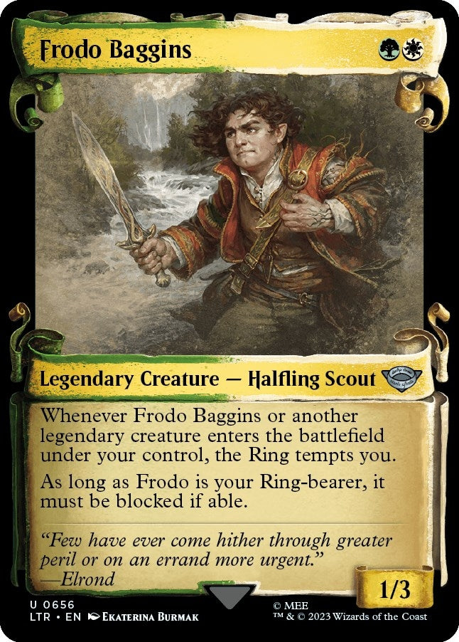 Image for Frodo Baggins (Showcase Scrolls) (656) (LTR) - Magic: The Gathering