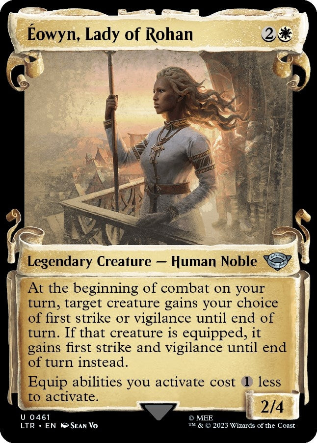 Image for Eowyn, Lady of Rohan (Showcase Scrolls) (461) (LTR) - Magic: The Gathering