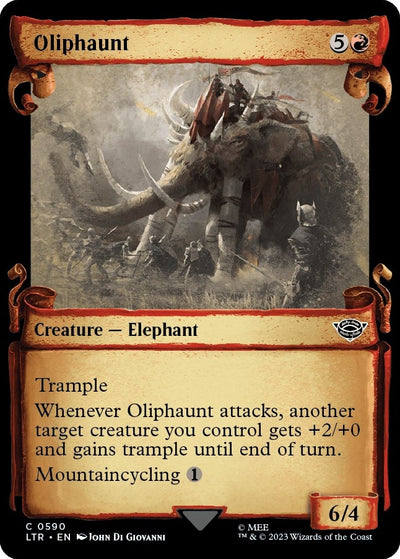 Oliphaunt (Showcase Scrolls) (590) (LTR)