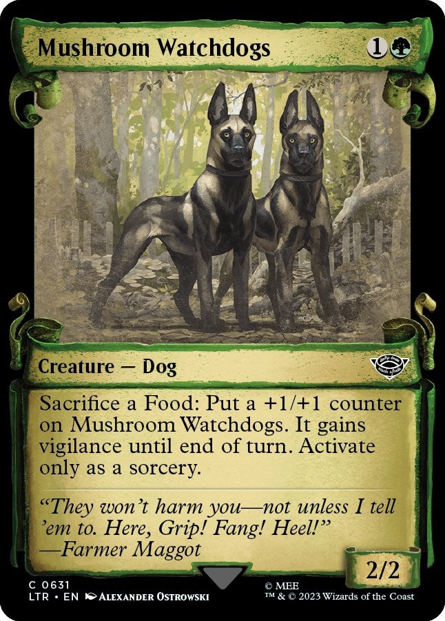 Image for Mushroom Watchdogs (Showcase Scrolls) (631) (LTR) - Magic: The Gathering