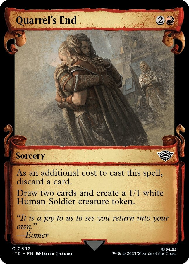 Image for Quarrel's End (Showcase Scrolls) (592) (LTR) - Magic: The Gathering