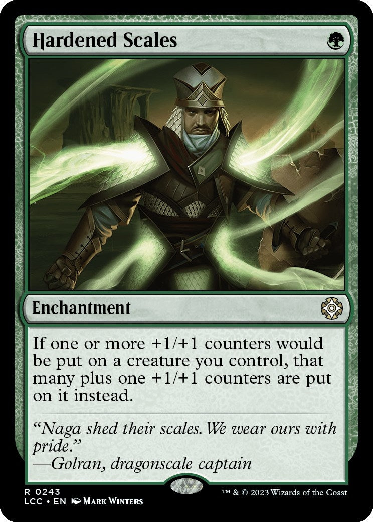 Image for Hardened Scales (243) (LCC) - Magic: The Gathering