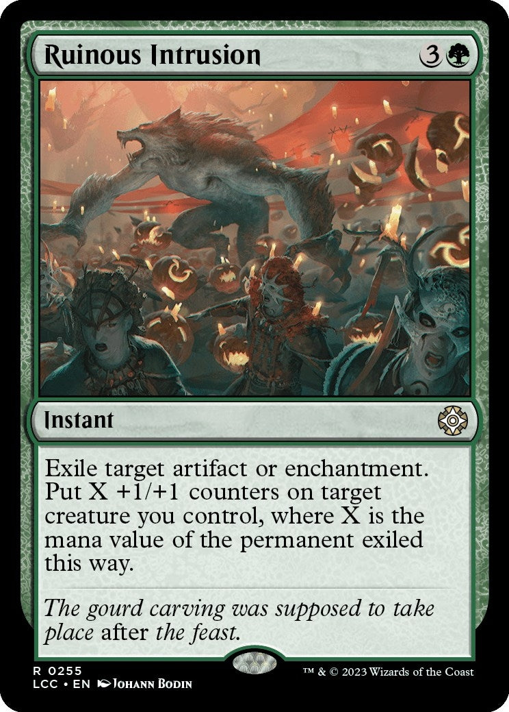 Image for Ruinous Intrusion (255) (LCC) - Magic: The Gathering