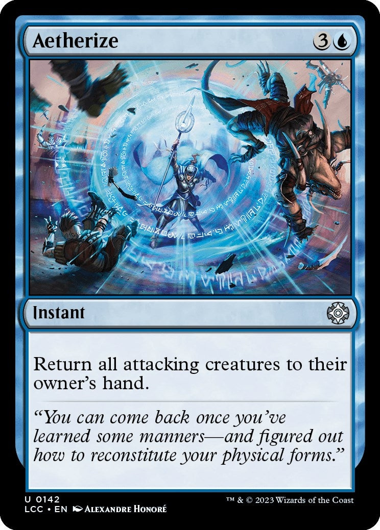 Image for Aetherize (142) (LCC) - Magic: The Gathering