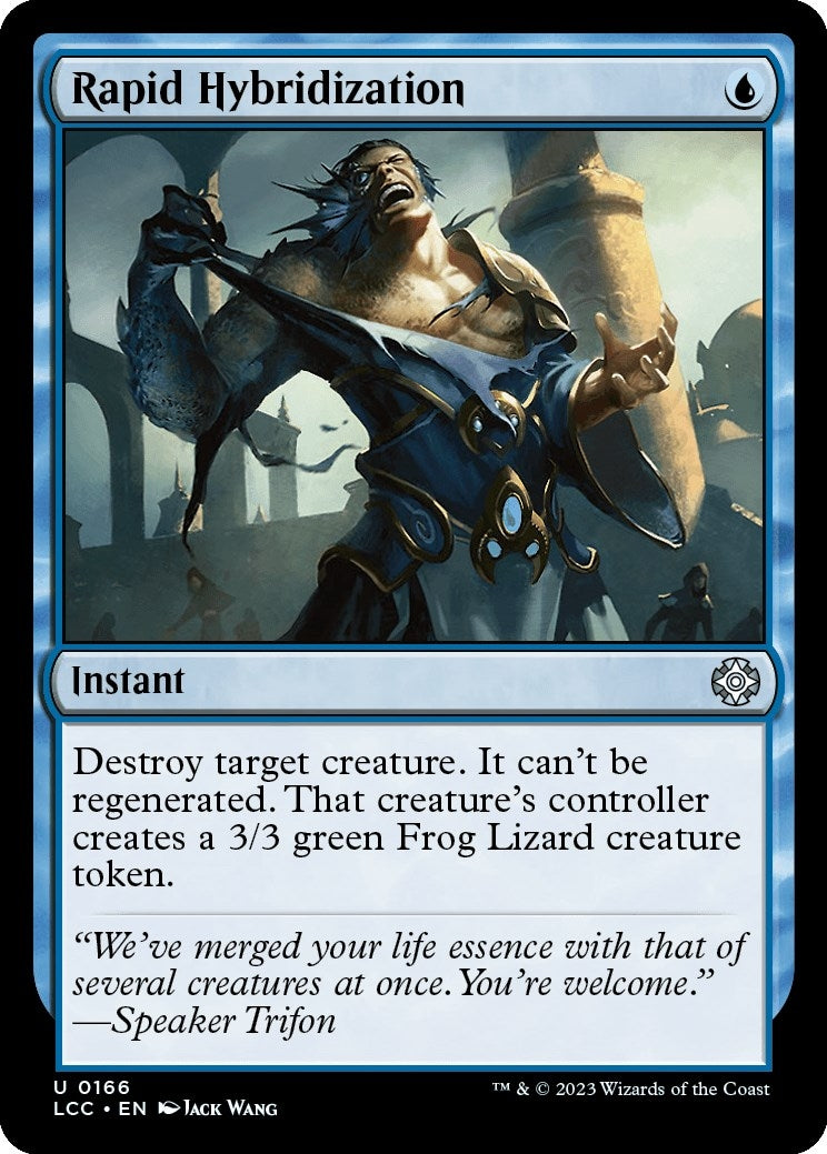 Image for Rapid Hybridization (166) (LCC) - Magic: The Gathering