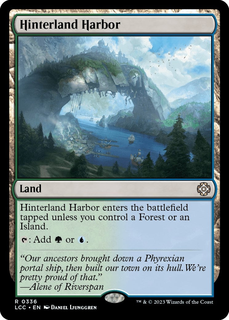 Image for Hinterland Harbor (336) (LCC) - Magic: The Gathering