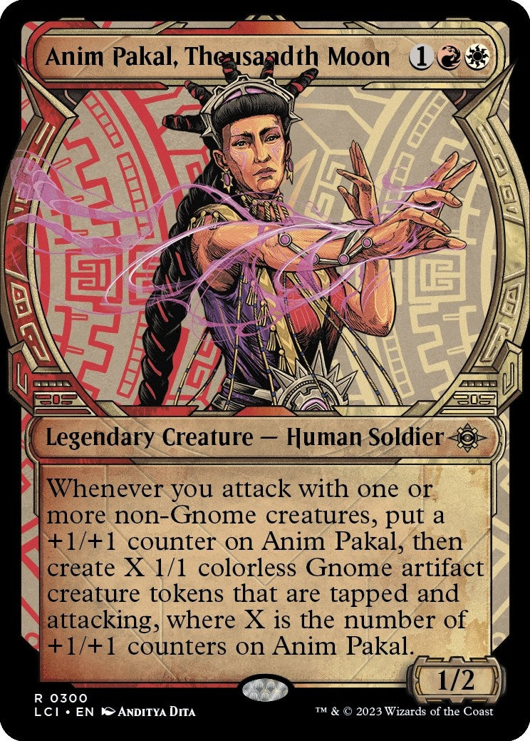 Image for Anim Pakal, Thousandth Moon (Showcase) (300) (LCI) - Magic: The Gathering