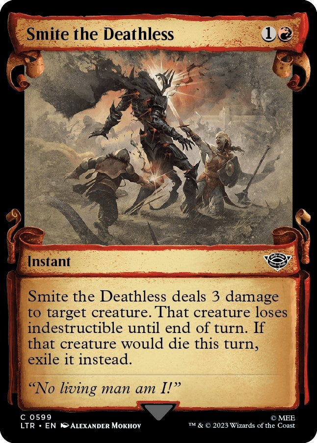 Image for Smite the Deathless (Showcase Scrolls) (599) (LTR) - Magic: The Gathering
