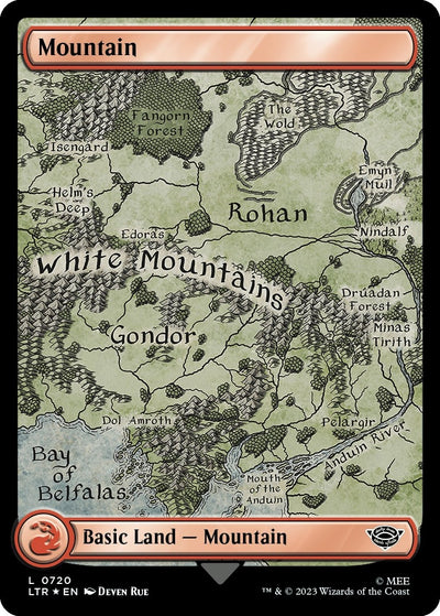 Mountain (0720) (Surge Foil) (720) (LTR)