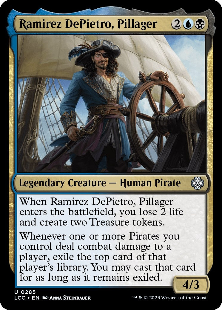 Image for Ramirez DePietro, Pillager (285) (LCC) - Magic: The Gathering