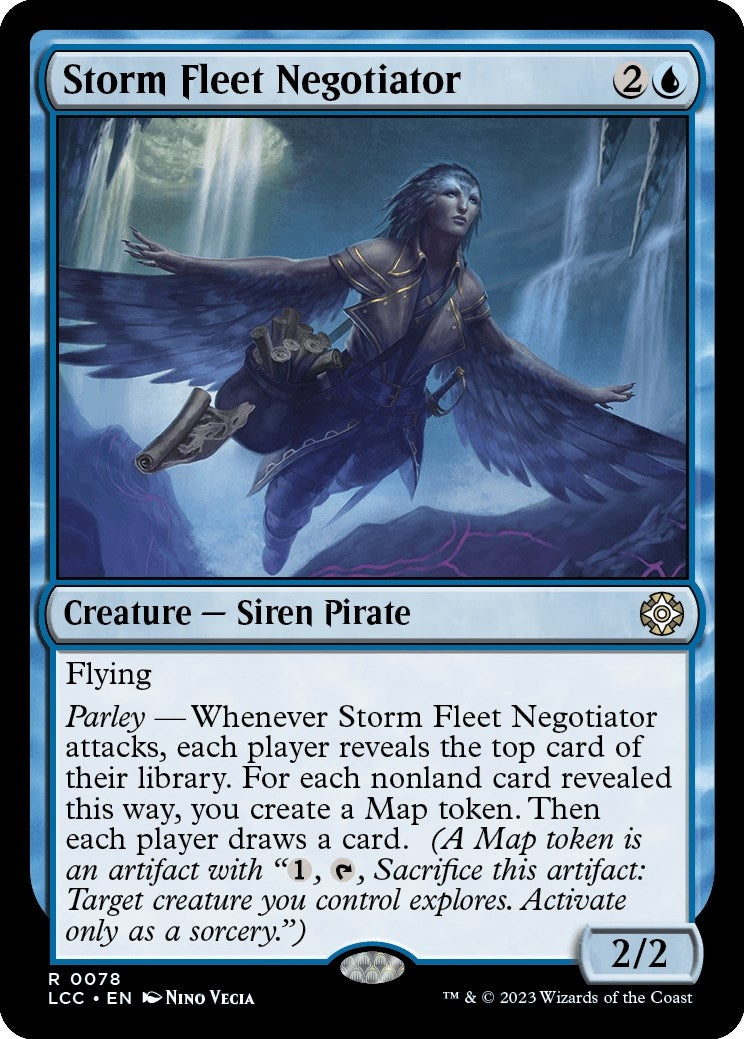 Image for Storm Fleet Negotiator (78) (LCC) - Magic: The Gathering