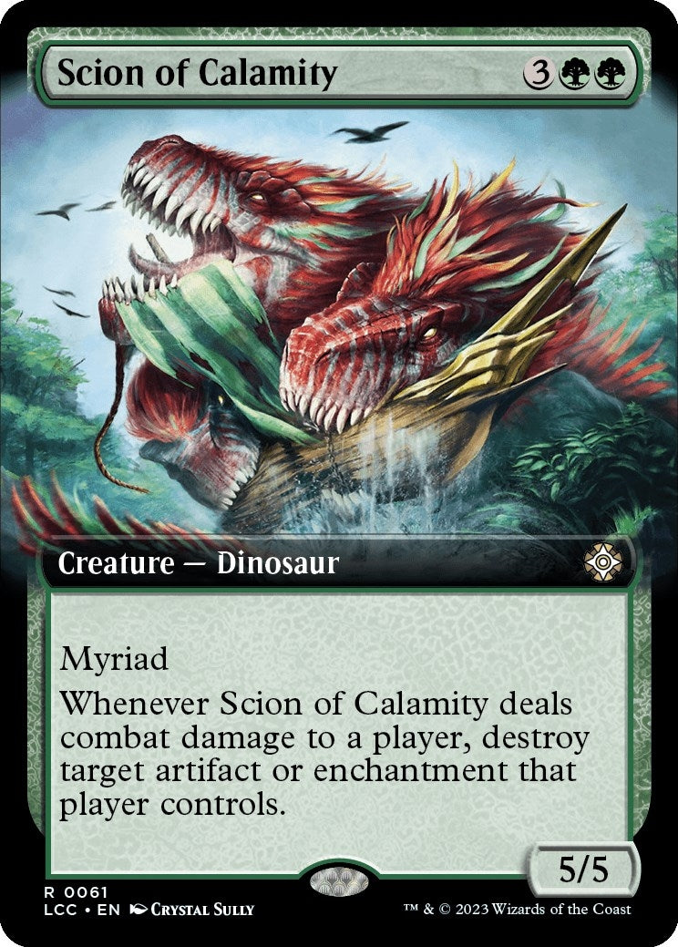 Image for Scion of Calamity (Extended Art) (61) (LCC) - Magic: The Gathering