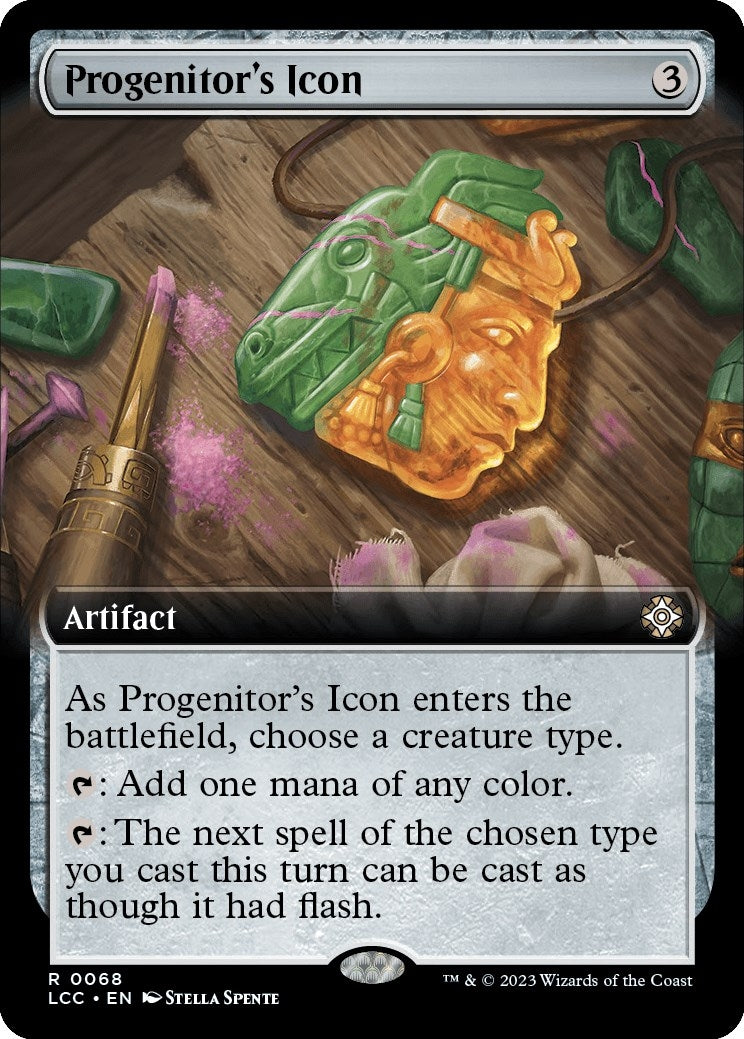 Image for Progenitor's Icon (Extended Art) (68) (LCC) - Magic: The Gathering