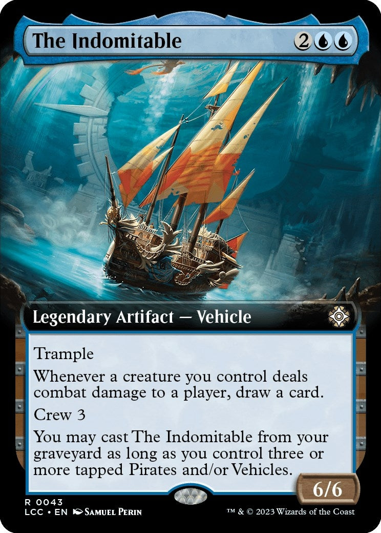 Image for The Indomitable (Extended Art) (43) (LCC) - Magic: The Gathering