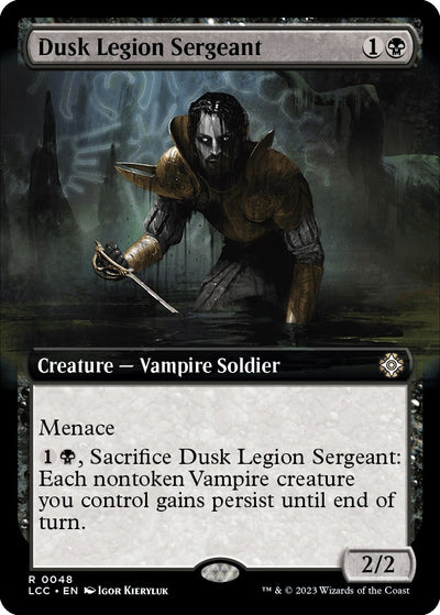 Dusk Legion Sergeant (Extended Art) (48) (LCC)