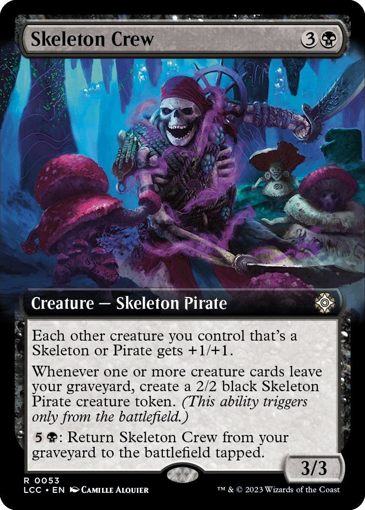 Image for Skeleton Crew (Extended Art) (53) (LCC) - Magic: The Gathering