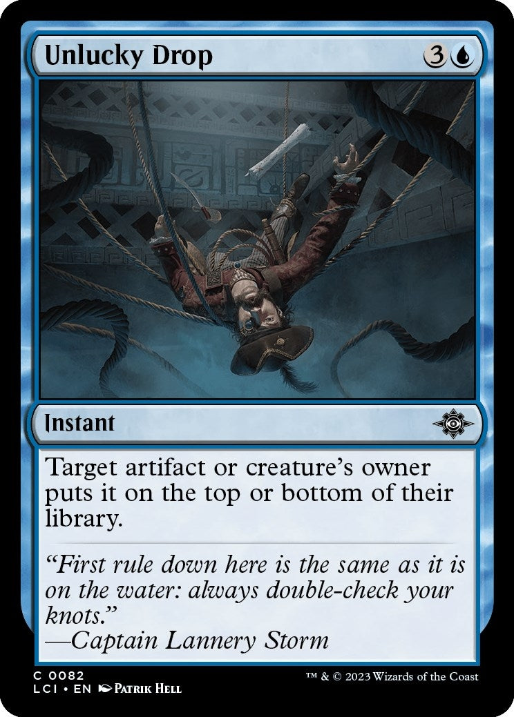 Image for Unlucky Drop (82) (LCI) - Magic: The Gathering