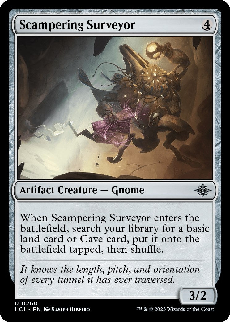Image for Scampering Surveyor (260) (LCI) - Magic: The Gathering