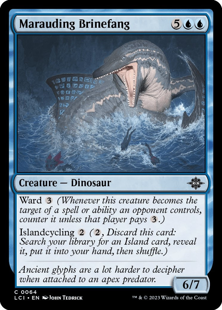 Image for Marauding Brinefang (64) (LCI) - Magic: The Gathering
