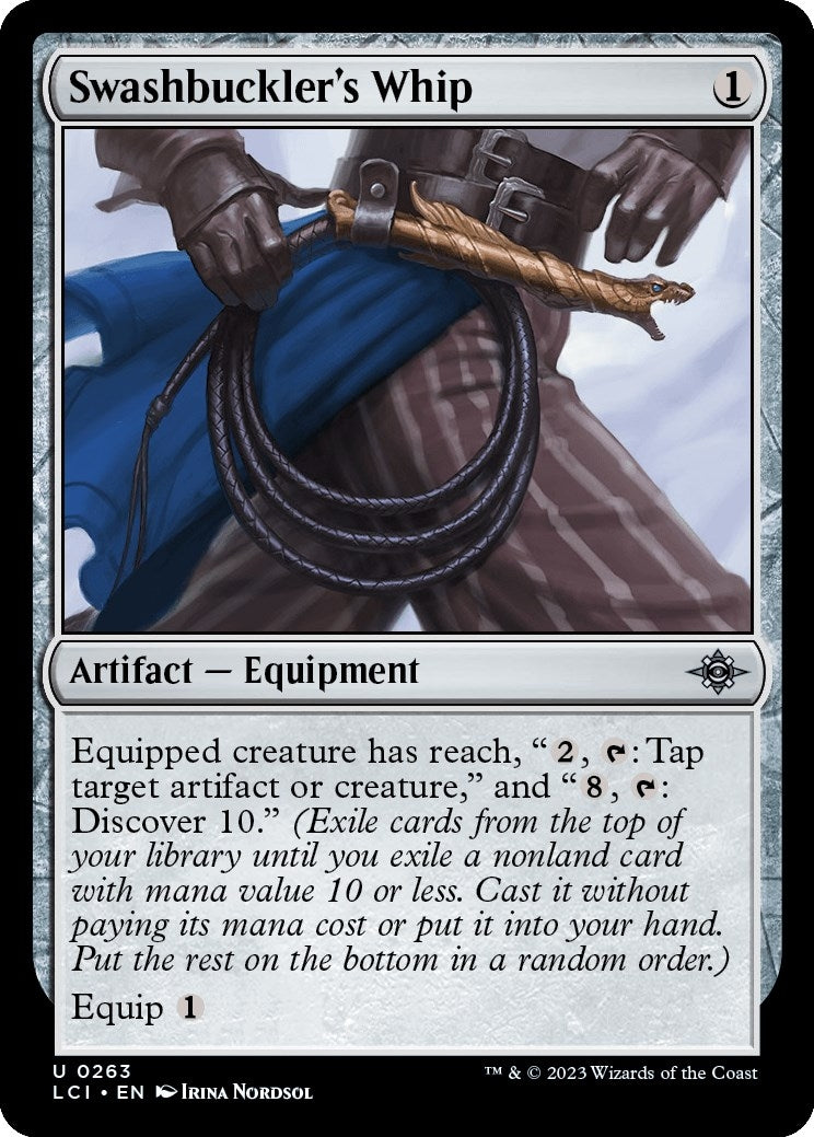 Image for Swashbuckler's Whip (263) (LCI) - Magic: The Gathering