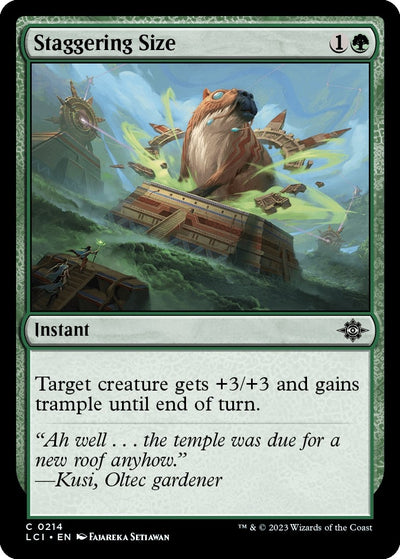 Staggering Size (214) (LCI)