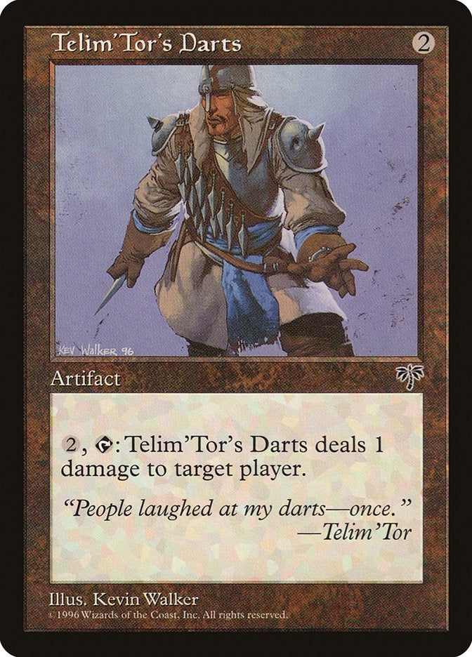 Image for Telim'Tor's Darts (MIR) - Magic: The Gathering