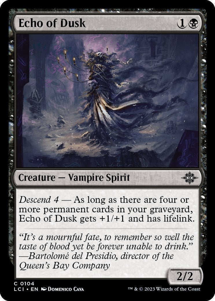 Image for Echo of Dusk (104) (LCI) - Magic: The Gathering
