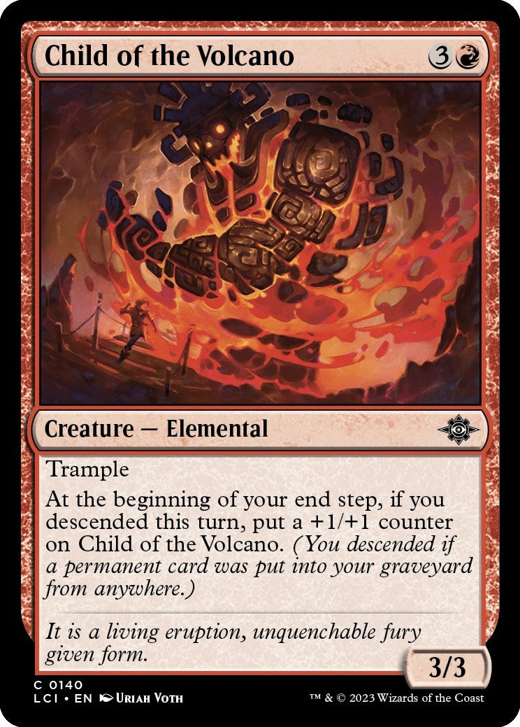Image for Child of the Volcano (140) (LCI) - Magic: The Gathering