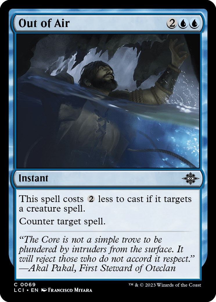 Image for Out of Air (69) (LCI) - Magic: The Gathering