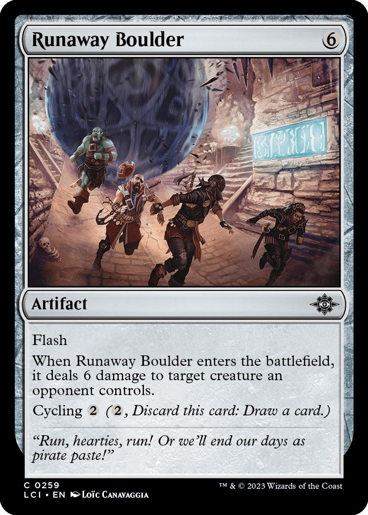 Image for Runaway Boulder (259) (LCI) - Magic: The Gathering